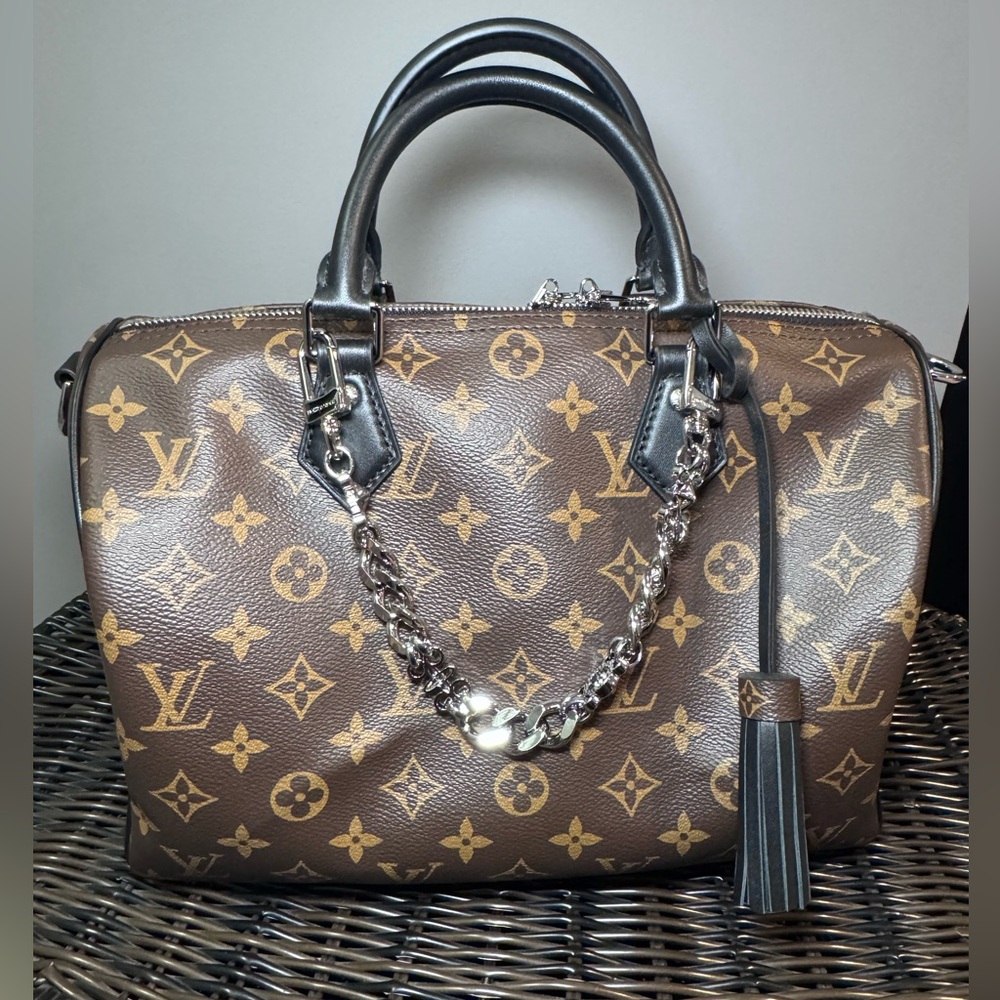 Brown flower bag